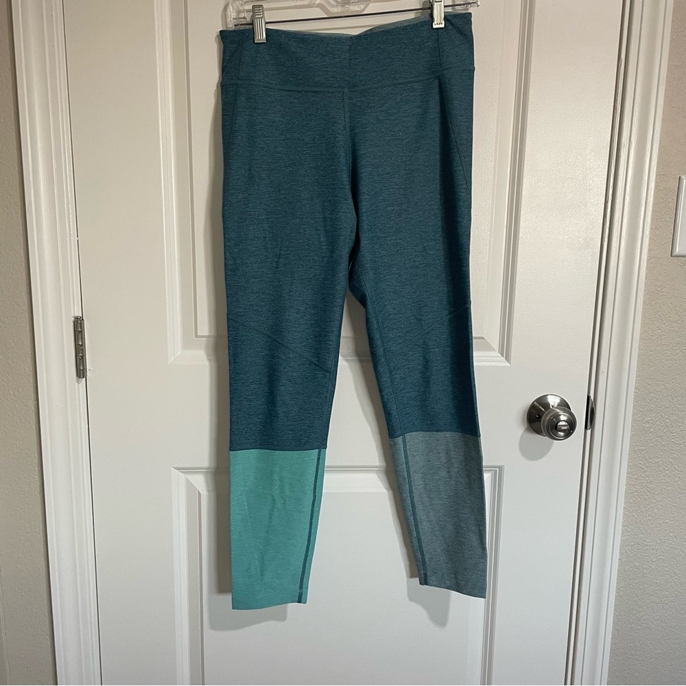 Outdoor Voices high waisted blue leggings